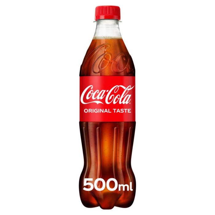 Coca-Cola Original 500ml Bottle (24 Pack)