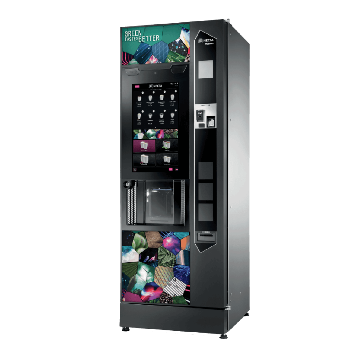 Freestanding coffee machines