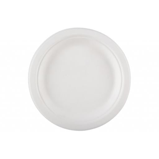 Bagasse 9" Round Plates 1 x 500