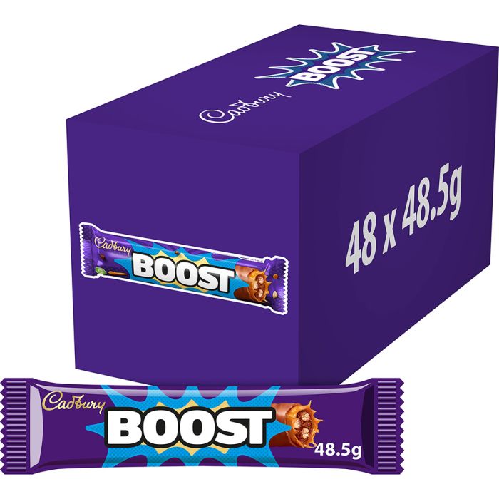 Cadbury Boost Chocolate Bar 48.5g (48 Pack)