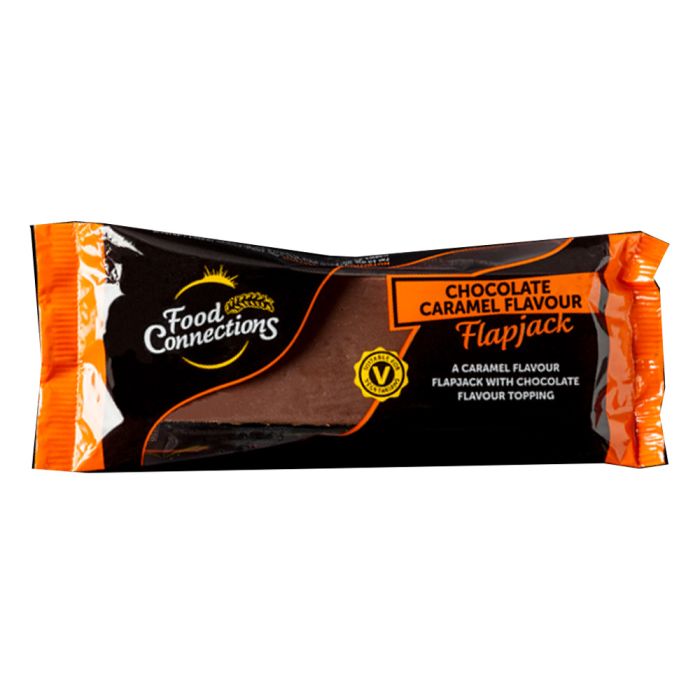 Food Connections Chocolate Caramel Flapjacks – 30 x 100g Bulk Case – B ...
