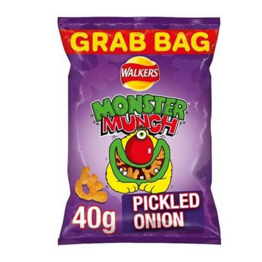 Walkers Monster Munch Pickled Onion 40g (35 pack)