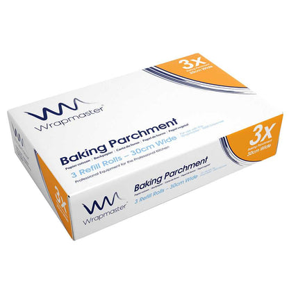 Wrapmaster Baking Parchment Refill 30cmx50m (3 rolls)